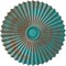 Ekena Millwork Shakuras Ceiling Medallion (For Canopies up to 5 3/4"), 33 7/8"OD x 2"P, Copper Green Patina CM34SHCGS - alternate 1